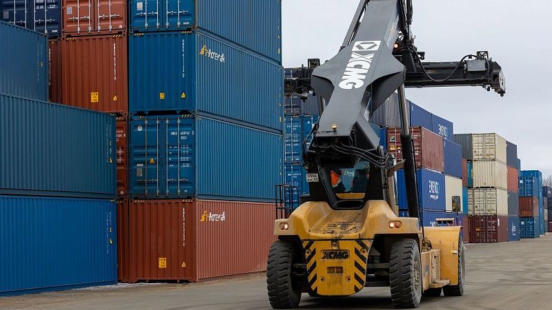 Rail container transportation in the Eurasian space in 2023