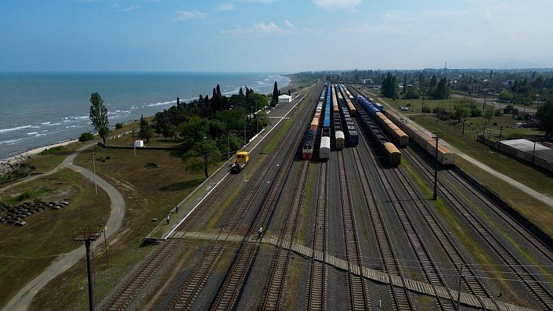 International transport corridor North-South in action