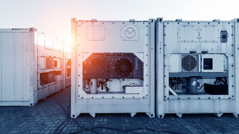 Eastward Bound Refrigerated Containers